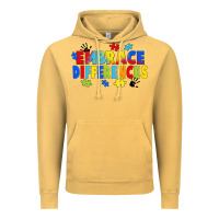 Vintage Mustard Embrace differences Vintage Hoodie - FaDigitalArtStudio