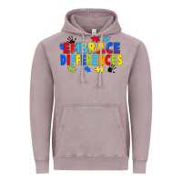 Vintage Zinc Embrace differences Vintage Hoodie - FaDigitalArtStudio