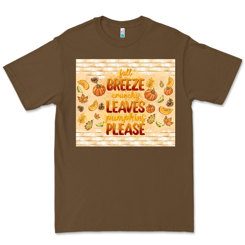 Fall Breeze Crunchy Leaves Premium Tee by TumblerDesignByShophia | Teevron