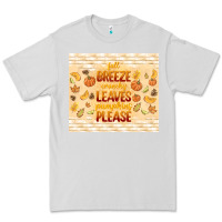 Dove Grey fall breeze crunchy leaves Premium Tee - TumblerDesignByShophia