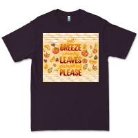 Plum fall breeze crunchy leaves Premium Tee - TumblerDesignByShophia