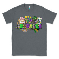 Charcoal Heather tax preparer mardi gras Classic Tee - CowGirlArtShop