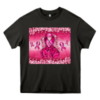 Asphalt Breast Cancer with boxing gloves Heavy Core Tee - NancyCooperArtShop