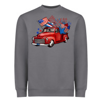 Storm american truck 4th of july Heavyweight Sweatshirt - BarkalooDesign