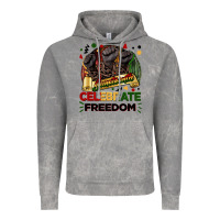 Cloud Rock Juneteenth celebrate freedom Vintage Hoodie - FaDigitalArtStudio