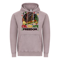 Vintage Zinc Juneteenth celebrate freedom Vintage Hoodie - FaDigitalArtStudio