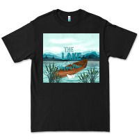 Black the lake is my happy place Premium Tee - TumblerDesignByShophia