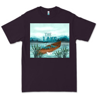 Plum the lake is my happy place Premium Tee - TumblerDesignByShophia