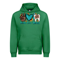 Emerald peace love dental Urban Hoodie - JahusDesignShop