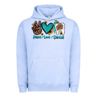 Pigment Grape Ice peace love dental Urban Hoodie - JahusDesignShop