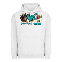 Pigment Lunar Rock peace love dental Urban Hoodie - JahusDesignShop