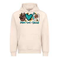 Sandshell peace love dental Urban Hoodie - JahusDesignShop