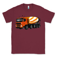 Burgundy cement truck Classic Tee - Artiststas