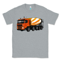 Heather Grey cement truck Classic Tee - Artiststas