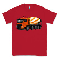 Red cement truck Classic Tee - Artiststas