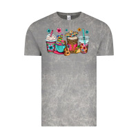 Cloud Rock mexico fiesta coffee cups Vintage Tee - OliviaCreatesArt