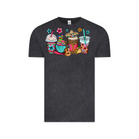 Vintage Black mexico fiesta coffee cups Vintage Tee - OliviaCreatesArt