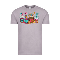 Vintage Zinc mexico fiesta coffee cups Vintage Tee - OliviaCreatesArt