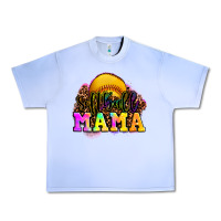 Grape Ice softball mama Urban Heavy Tee - OliviaCreatesArt