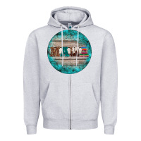 Western Turquoises Mama Ornament Zipper Hoodie | Teevron