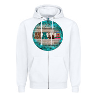White western turquoises mama ornament Zipper Hoodie - BarkalooDesign