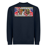 Navy 1776 4th of july license plate Heavyweight Sweatshirt - BarkalooDesign