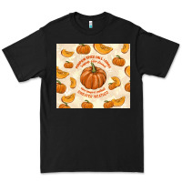 Black pumpkin spice fall leaves Premium Tee - TumblerDesignByShophia