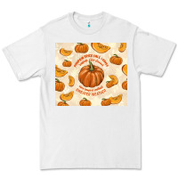 White pumpkin spice fall leaves Premium Tee - TumblerDesignByShophia