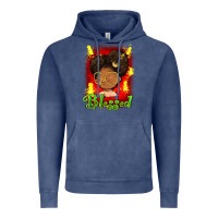 Vintage Denim blessed juneteenth Vintage Hoodie - FaDigitalArtStudio