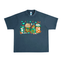 Midnight Navy dental life coffee cups Urban Heavy Tee - Jasminsmagicworld