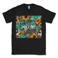 Black yet despite the look on my face you are still talk Classic Tee - CowGirlArtShop