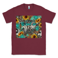 Burgundy yet despite the look on my face you are still talk Classic Tee - CowGirlArtShop