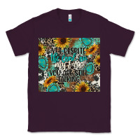 Plum yet despite the look on my face you are still talk Classic Tee - CowGirlArtShop