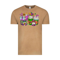 Vintage Camel mardi gras gnomes coffee cups Vintage Tee - OliviaCreatesArt