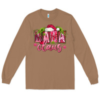 Toasted Coconut Pink Christmas Mama Claus Long Sleeve Tee - FaDigitalArtStudio