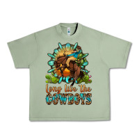 Oil Green long live the cowboys Urban Heavy Tee - OliviaCreatesArt