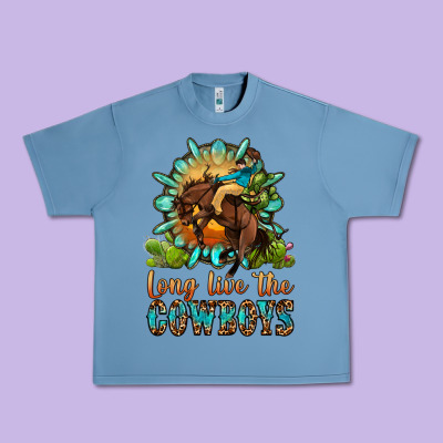 Long Live The Cowboys Urban Heavy Tee Designed By Oliviacreatesart
