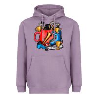 Lavender hockey coffee Heavyweight Hoodie - AdoDesignShop