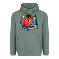 Sage hockey coffee Heavyweight Hoodie - AdoDesignShop