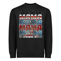 Black american mama Heavyweight Sweatshirt - BarkalooDesign
