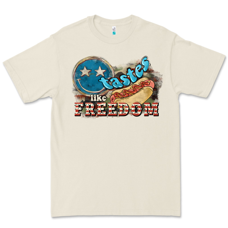 Tastes Like Freedom 4th Of July Premium Tee by HowdyJamesFarm | Teevron
