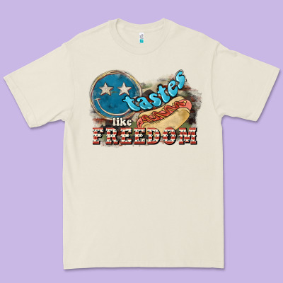 Tastes Like Freedom 4th Of July Premium Tee Designed By Howdyjamesfarm