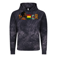 Cloud Black Power Juneteenth Vintage Hoodie - FaDigitalArtStudio