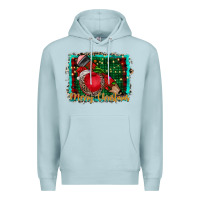 Blue Mist merry Christmas teacher Premium Hoodie - CowhideDigitalArt