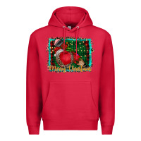 Cardinal merry Christmas teacher Premium Hoodie - CowhideDigitalArt