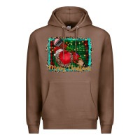 Chestnut merry Christmas teacher Premium Hoodie - CowhideDigitalArt