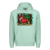 Seafoam merry Christmas teacher Premium Hoodie - CowhideDigitalArt