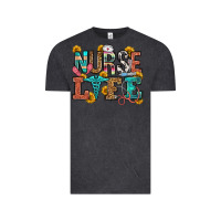 Vintage Black nurse life Vintage Tee - OliviaCreatesArt