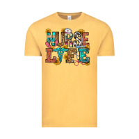 Vintage Mustard nurse life Vintage Tee - OliviaCreatesArt