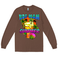 Chestnut Hot mom summer Mother's Day Long Sleeve Tee - FaDigitalArtStudio